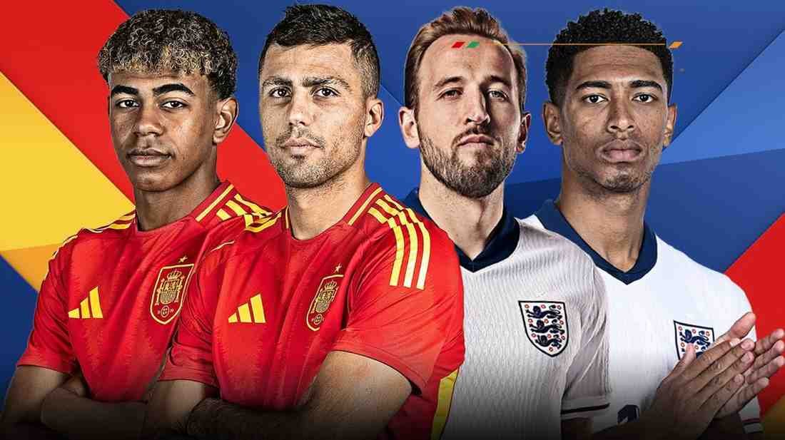 Spain National Football Team vs England National Football Team match highlights and timeline of key encounters.