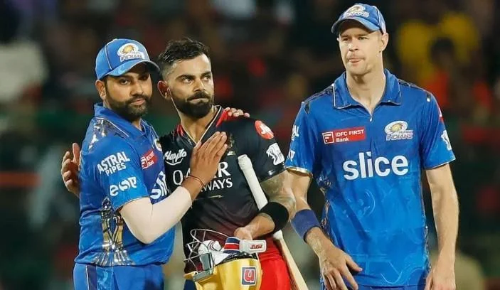 royal challengers cricket vs mumbai indians team