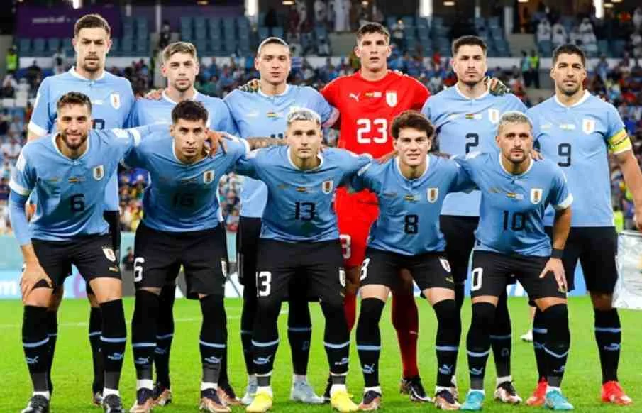 Uruguay National Football Team vs Colombia National Football Team Lineups