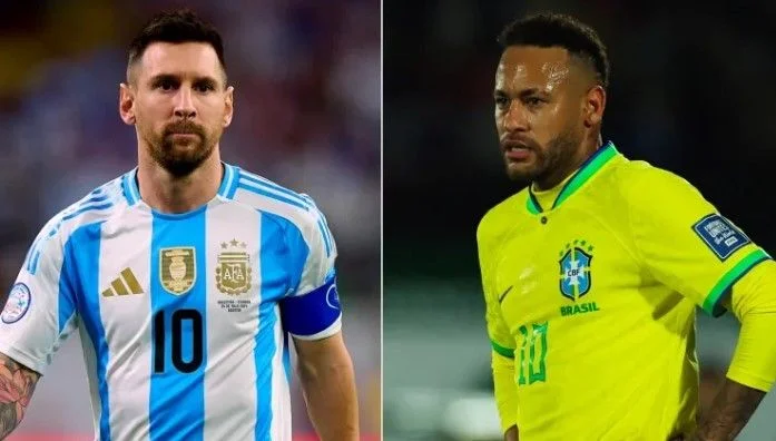argentina national football team vs brazil national football team lineups