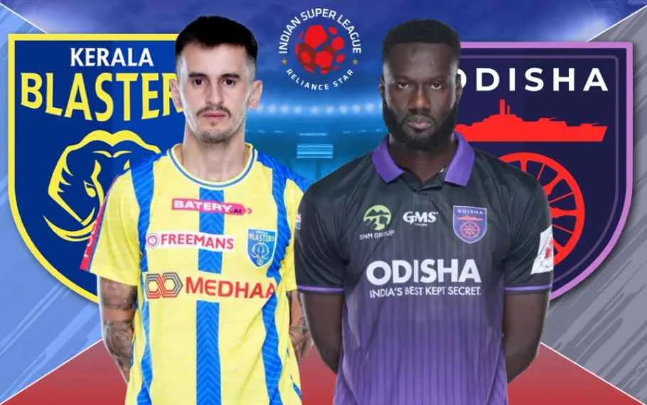 Kerala Blasters vs Odisha FC Lineups