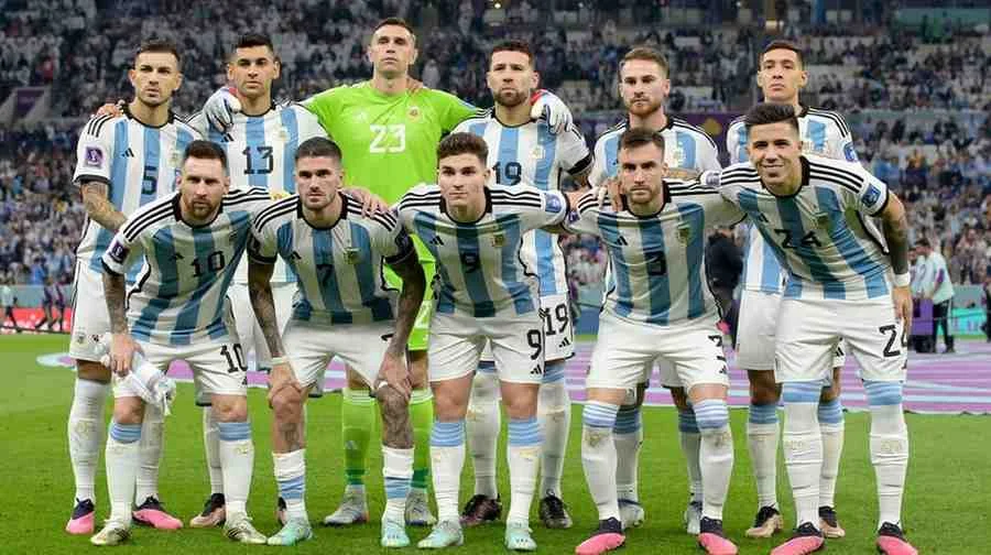 Argentina national football team vs Australia national football team lineups